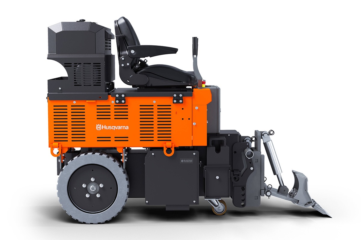 Akku-Aufsitzstripper mieten 3 Akku Bodenbelagsentferner BMS220ADB