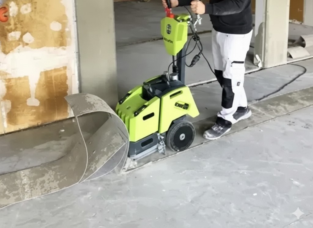 BiTurbo Stripper bei Vinylentfernung