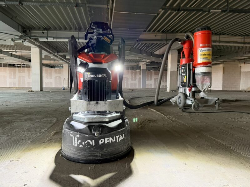 ⌀600mm Bodenschleifmaschine mit Absaugung mieten (400V) 1 600mm Bodenschleifmaschine mieten